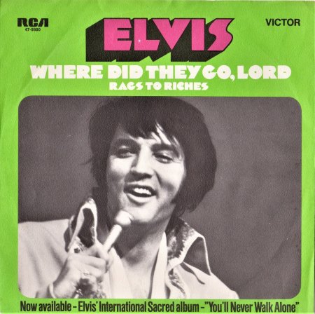 ELVIS Where Did They Go, Lord o-2 + Promo