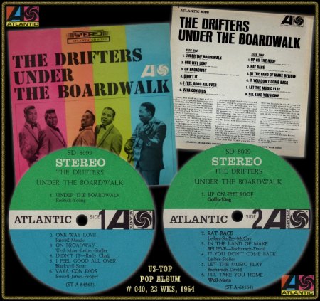 DRIFTERS ATLANTIC LP SD-8099