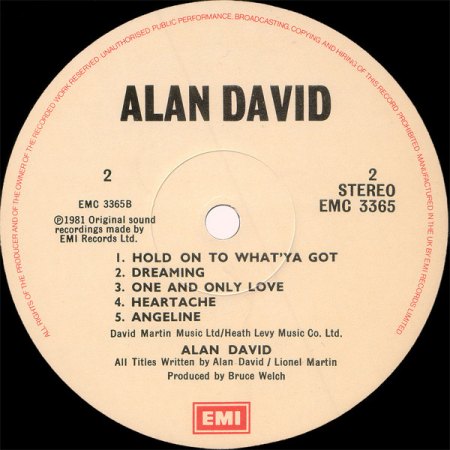 ALAN DAVID