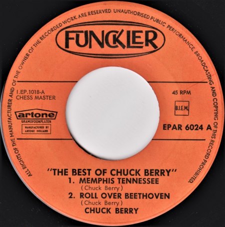 Chuck Berry: Seine europäischen EPs