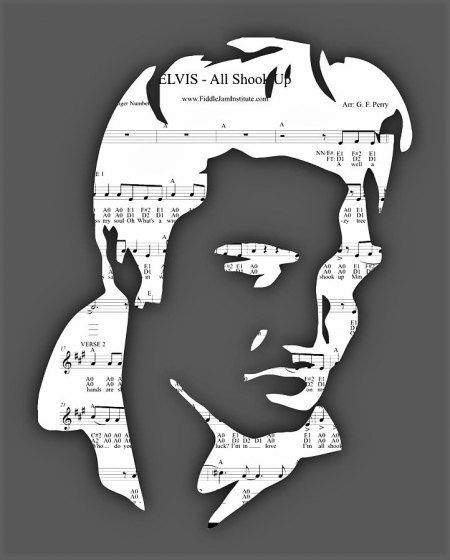 Elvis-All Shook Up, Originale und Weissmu. 47-6870, 74-16386