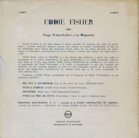 EDDIE FISHER - Schlager meets Rocknroll