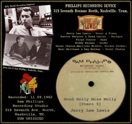 JERRY LEE LEWIS - GOOG GOLLY MISS MOLLY [S5]