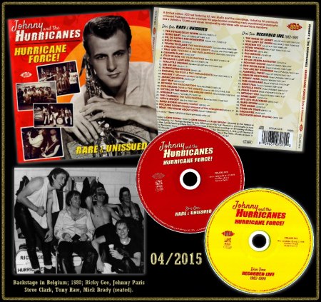 JOHNNY & THE HURRICANES ACE CDLUX2-0015