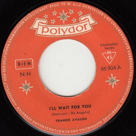 Frankie Avalon auf Polydor