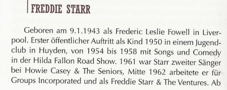 Freddy Star & The Star Boys/Freddie Starr & The Midn