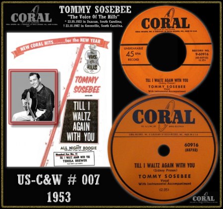 TOMMY SOSEBEE - TILL I WALTZ AGAIN WITH YOU