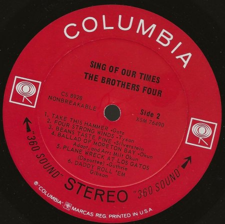 BROTHERS FOUR - LPs