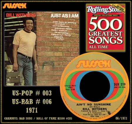 BILL WITHERS - AIN'T NO SUNSHINE