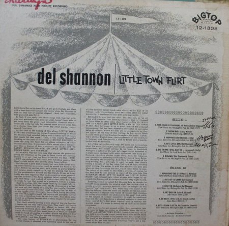 DEL SHANNON  -  Seine LPs