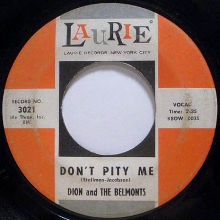 DION & THE BELMONTS - HOT 100 - 1959