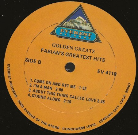 FABIAN diverse LP's