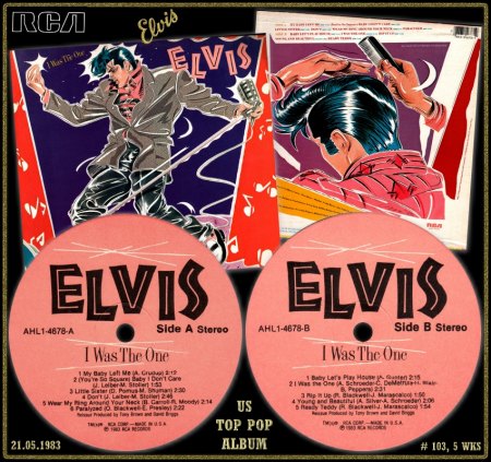 ELVIS PRESLEY RCA LP AHL1-4678