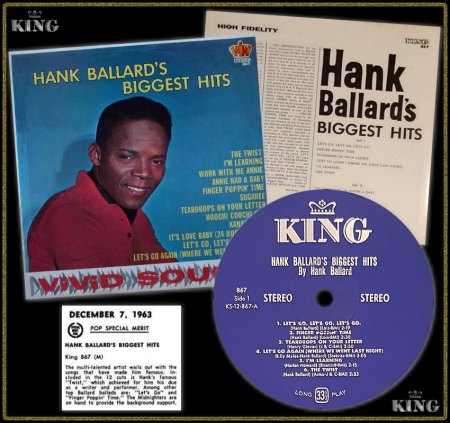 HANK BALLARD KING LP KS-12-867