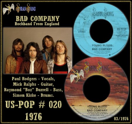 BAD COMPANY - YOUNG BLOOD