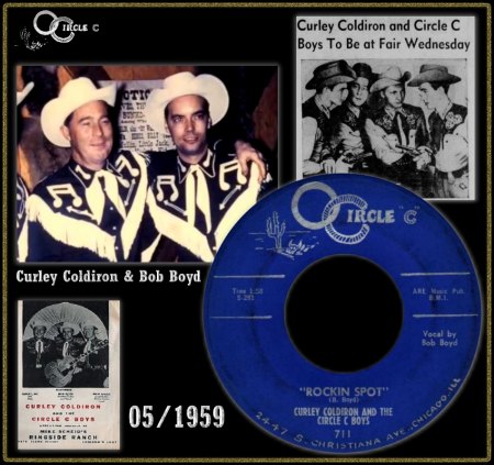 CURLEY COLDIRON & THE CIRCLE 'C' BOYS - ROCKIN' SPOT