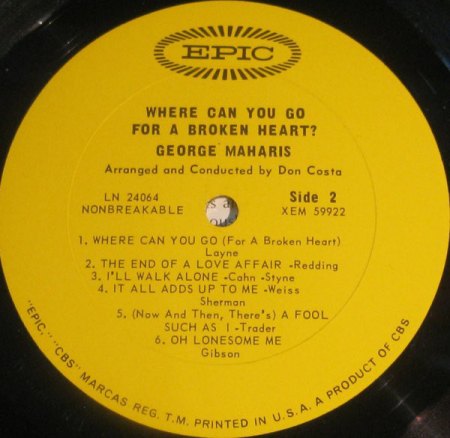 GEORGE MAHARIS