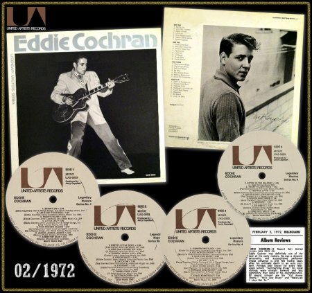 EDDIE COCHRAN UNITED ARTISTS LP UAS-9959