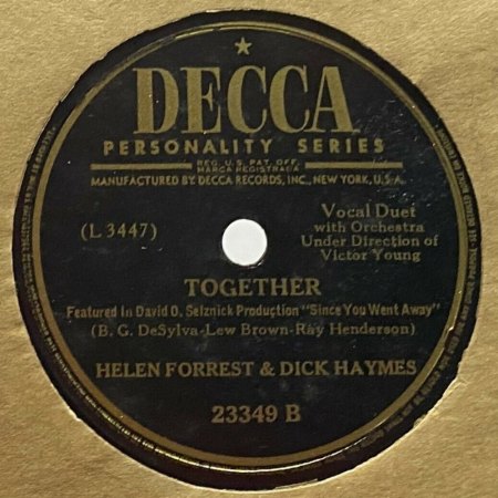 DICK HAYMES