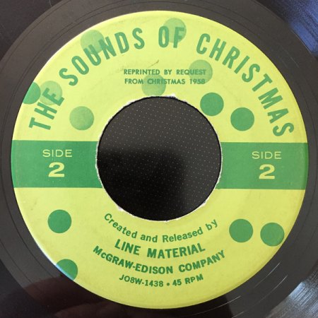 Christmas-Singles mit eigenartiger B-Seite