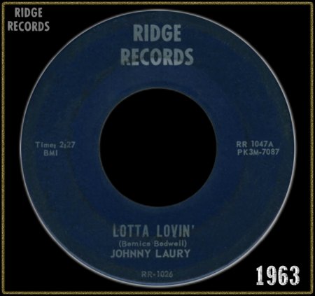 JOHNNY LAURY - LOTTA LOVIN'
