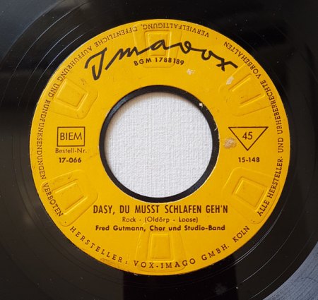 = I Need your Love tonight / Fred Gutmann auf Flexi ! =