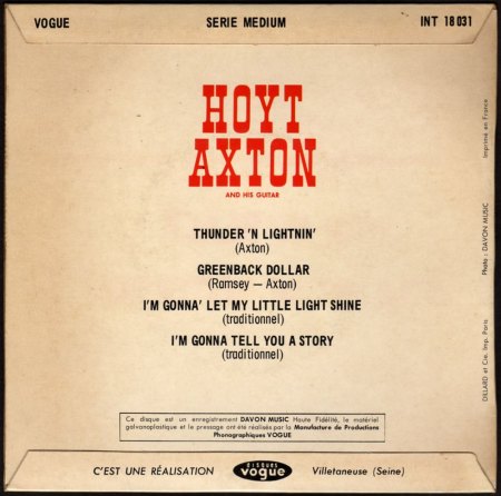 HOYT AXTON