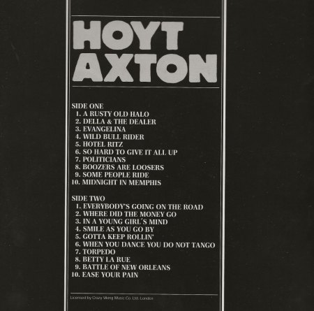 HOYT AXTON