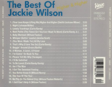 JACKIE WILSON CD's