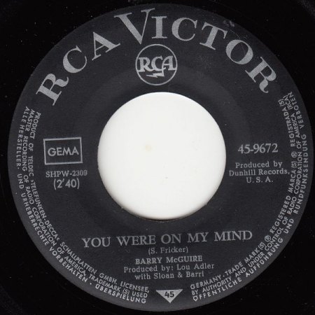 YOU WERE ON MY MIND - Ian and Sylvia