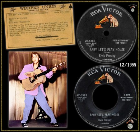 ELVIS PRESLEY - BABY LET'S PLAY HOUSE [RCA MASTER]