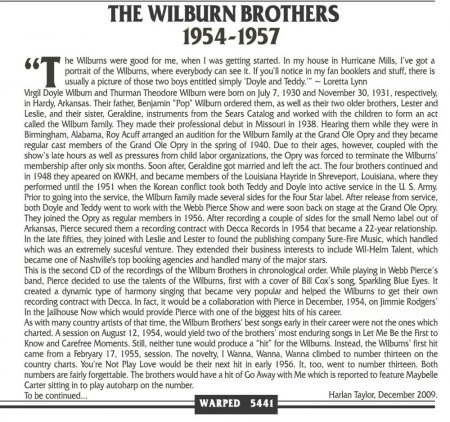WILBURN BROTHERS