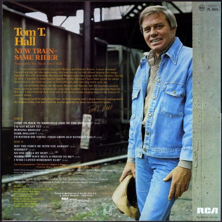 TOM T. HALL  (1936 - 2021)