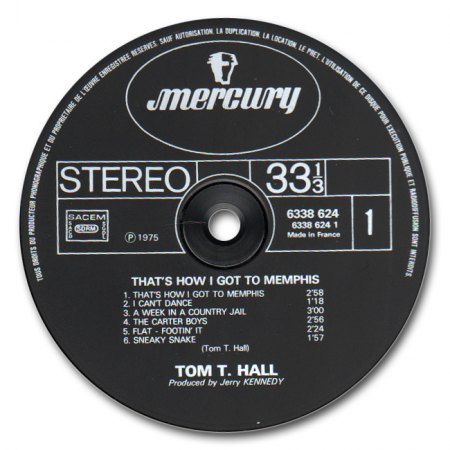 TOM T. HALL  (1936 - 2021)