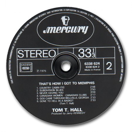 TOM T. HALL  (1936 - 2021)