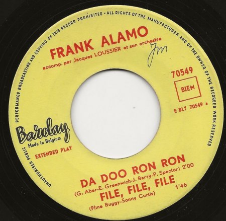 Frank Alamo (1941 - 2012)