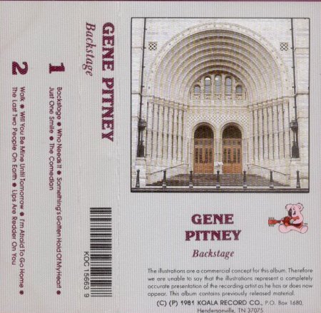 GENE PITNEY - MC's