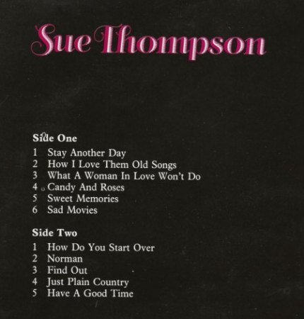 SUE THOMPSON