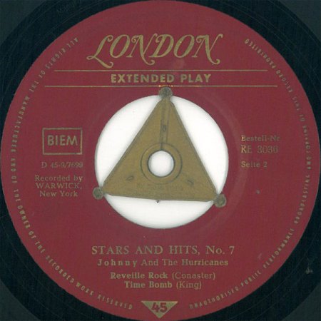 2. London EP von Johnny and the Hurricanes