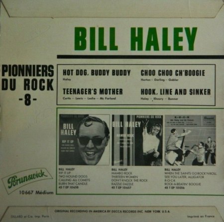 BILL HALEY - BRUNSWICK RECORDS (EPs)