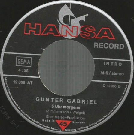 GUNTER GABRIEL