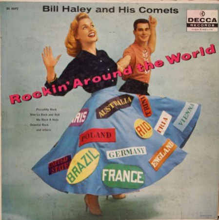 BILL HALEY - 'Rockin' Around The World' LP, EP div. Pressungen