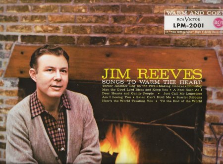 JIM REEVES - LSP-2001 als einseitige Versuchsplatte