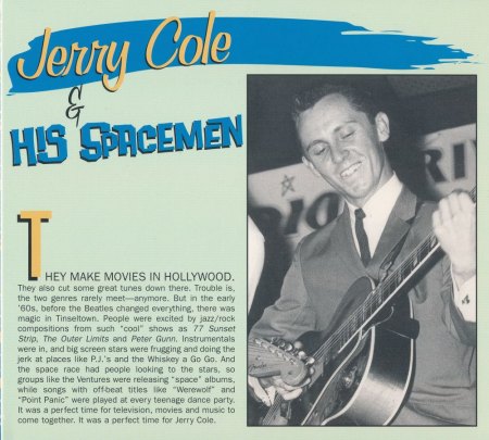 JERRY COLE der Gitarrist mit Pseudonymen