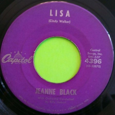 JANIE BLACK, JEANNE BLACK, JEANNE & JANIE