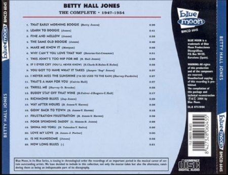 BETTY HALL JONES