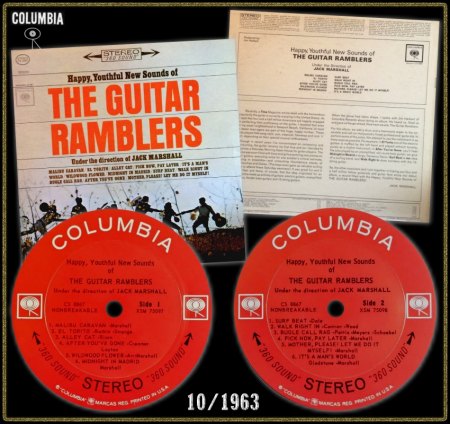 GUITAR RAMBLERS COLUMBIA LP CS-8867