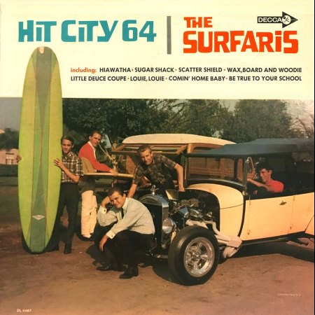 SURFARIS DECCA LP DL-4487