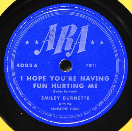 SMILEY BURNETTE