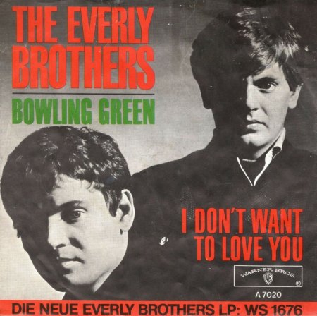 Everly Brothers - Warner Bros Singles Deutschland